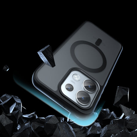Husa de protectie Techsuit PureFrost MagSafe compatibil cu Oppo Reno16 Pro, Negru