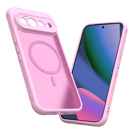 Husa de protectie Techsuit HaloFrost II MagSafe compatibil cu Google Pixel 11 Pro XL, Roz