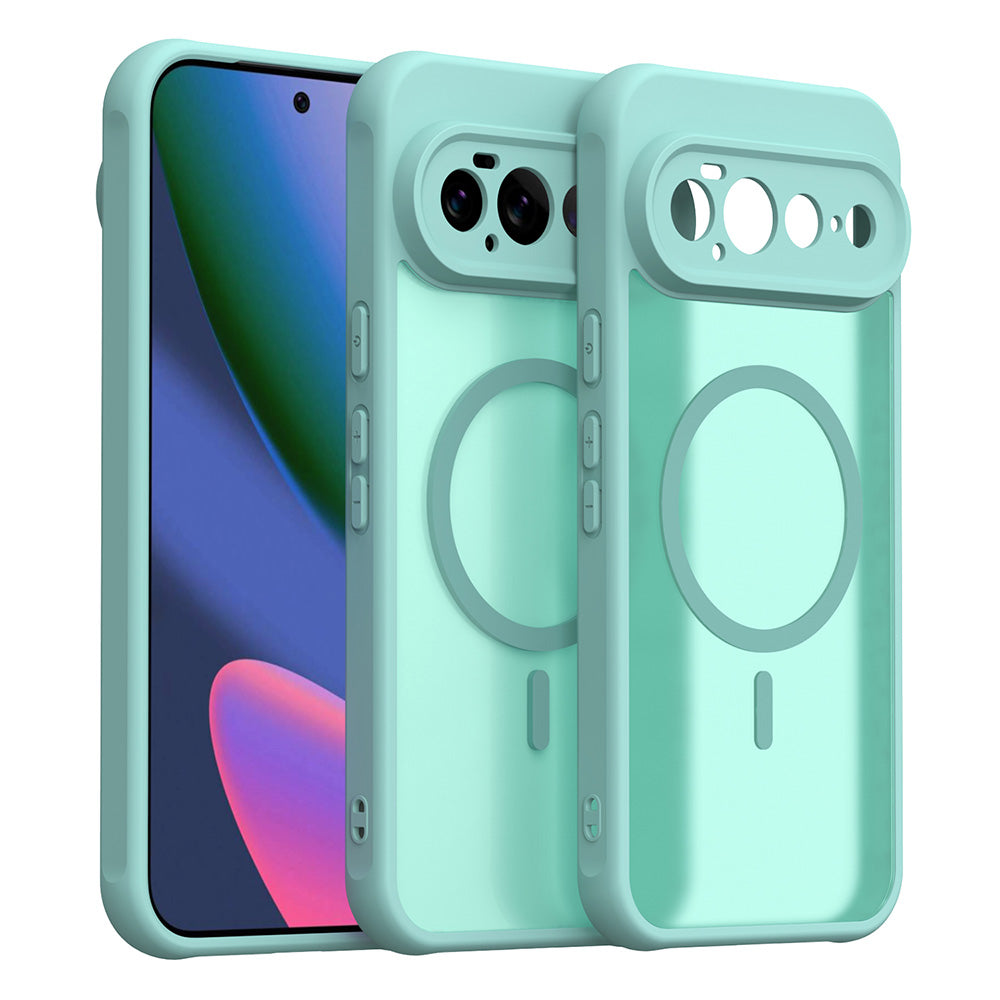 Husa de protectie Techsuit HaloFrost II MagSafe compatibil cu Google Pixel 11 Pro XL, Verde menta