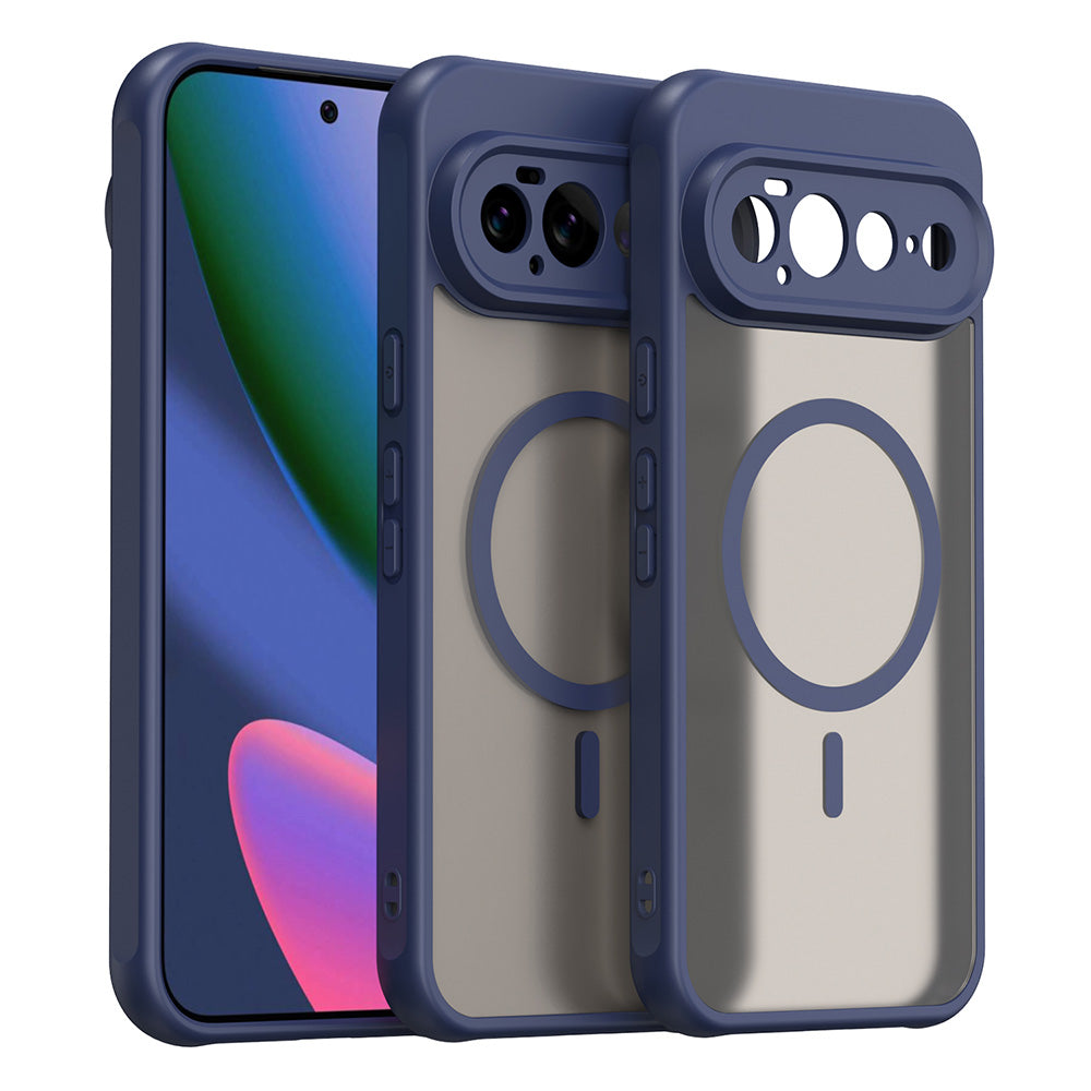 Husa de protectie Techsuit HaloFrost II MagSafe compatibil cu Google Pixel 11 Pro XL, Albastru