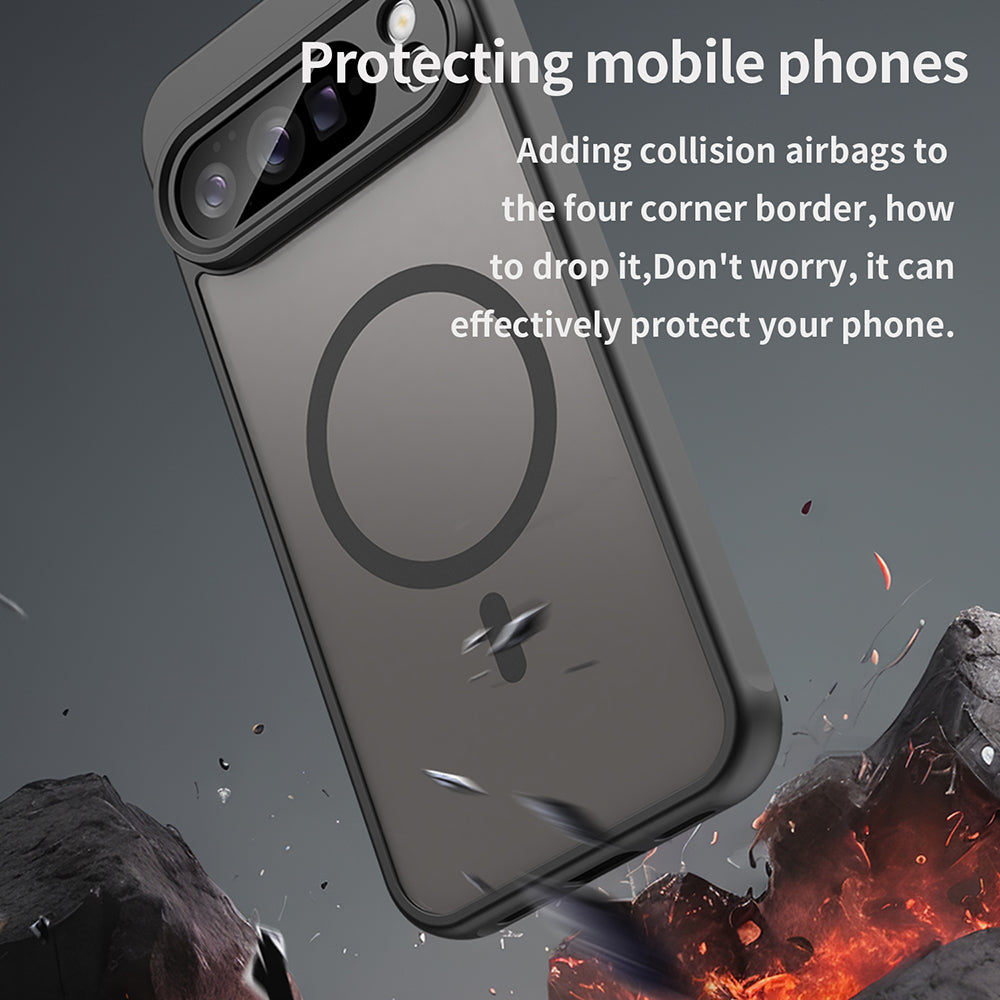 Husa de protectie Techsuit HaloFrost II MagSafe compatibil cu Google Pixel 11 Pro XL, Albastru