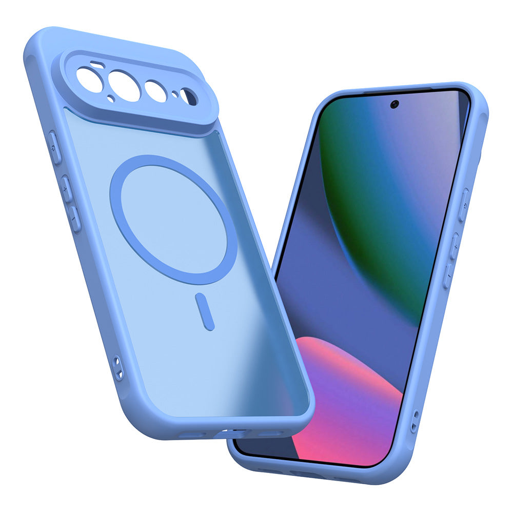 Husa de protectie Techsuit HaloFrost II MagSafe compatibil cu Google Pixel 11, Albastru