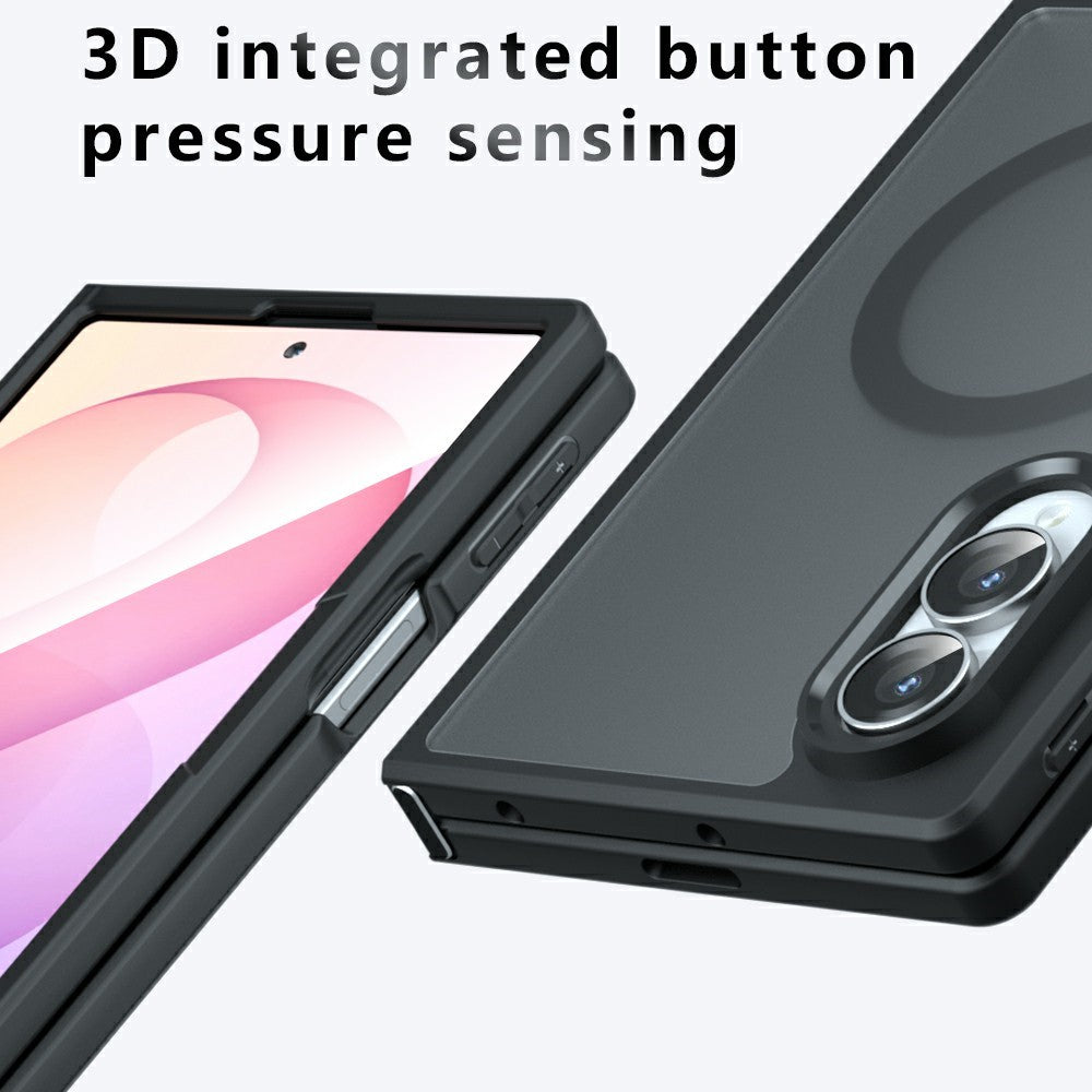 Husa de protectie Techsuit PureFrost MagSafe compatibil cu Samsung Galaxy Z Fold8, Negru