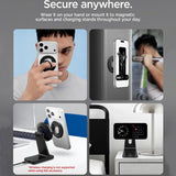 Suport Inel Spigen O-Mag OM106 (AMP09334), Magnet Puternic, Rotație 360°, Negru
