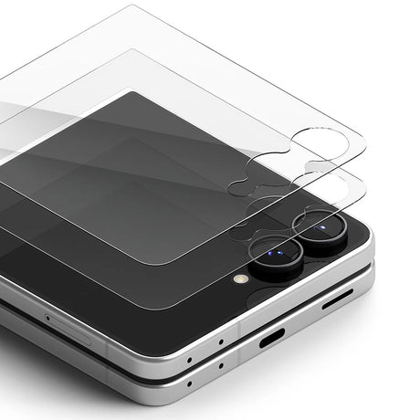 Folie de protectie Ringke compatibil cu Samsung Galaxy Z Flip8, Transparent
