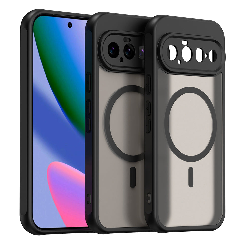 Husa de protectie Techsuit HaloFrost II MagSafe compatibil cu Google Pixel 11, Negru
