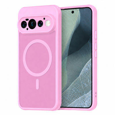 Husa de protectie Techsuit HaloFrost II MagSafe compatibil cu Google Pixel 11 Pro, Roz