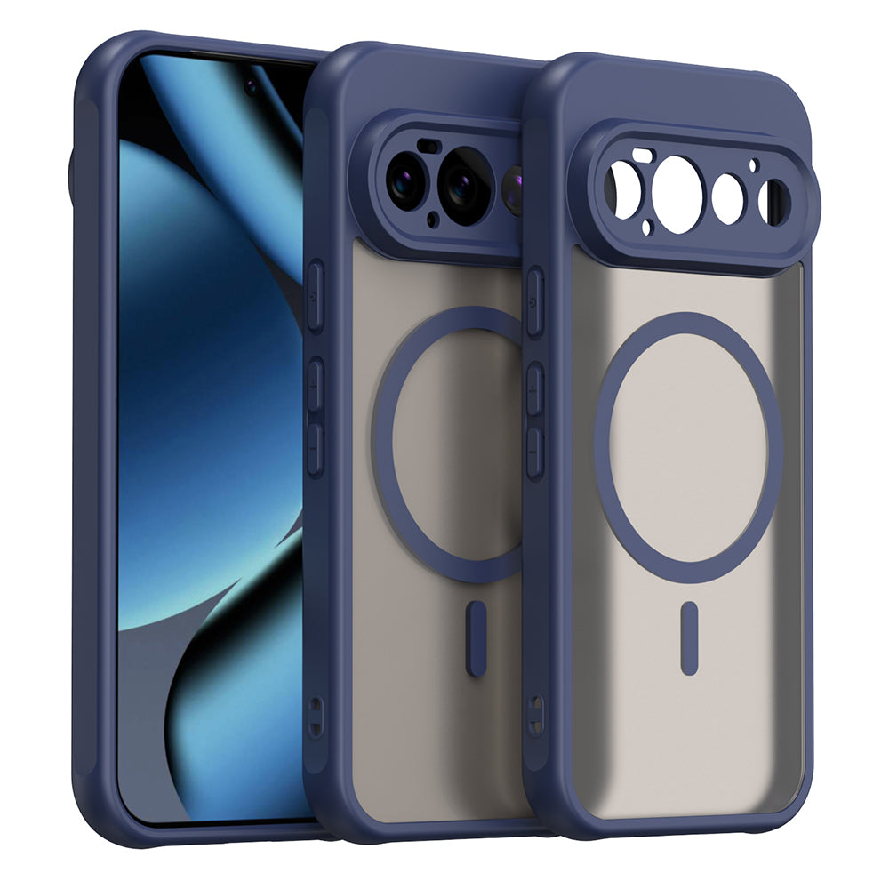 Husa de protectie Techsuit HaloFrost II MagSafe compatibil cu Google Pixel 11 Pro, Albastru