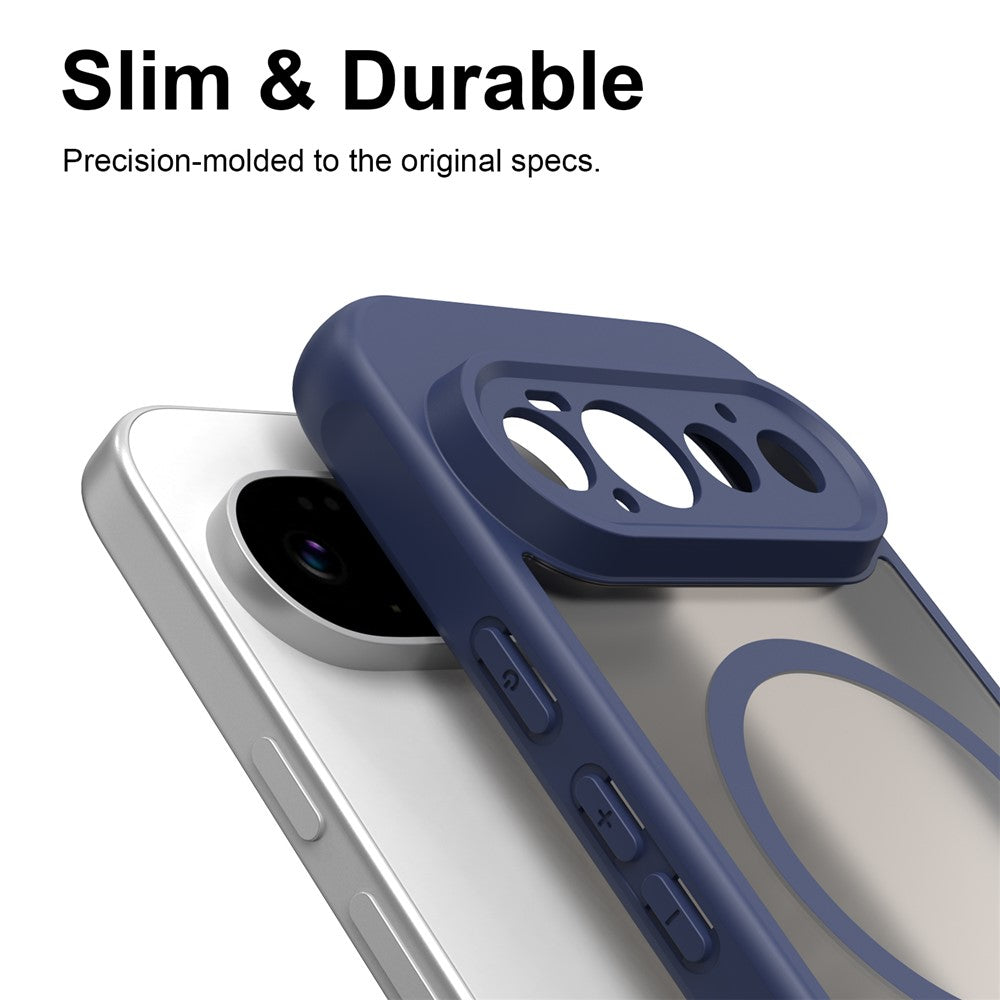 Husa de protectie Techsuit HaloFrost II MagSafe compatibil cu Google Pixel 11 Pro, Albastru