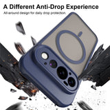 Husa de protectie Techsuit HaloFrost II MagSafe compatibil cu Google Pixel 11 Pro, Albastru