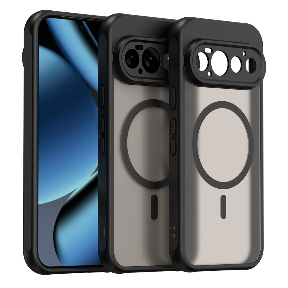 Husa de protectie Techsuit HaloFrost II MagSafe compatibil cu Google Pixel 11 Pro, Negru