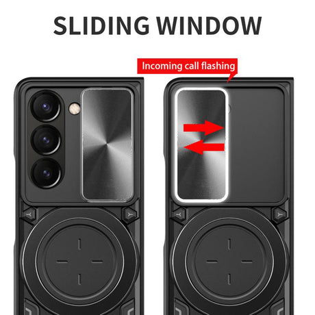 Husa de protectie Techsuit CamGuard Pro compatibil cu Samsung Galaxy Z Fold7 / Z Fold8 Ultra, Roșu