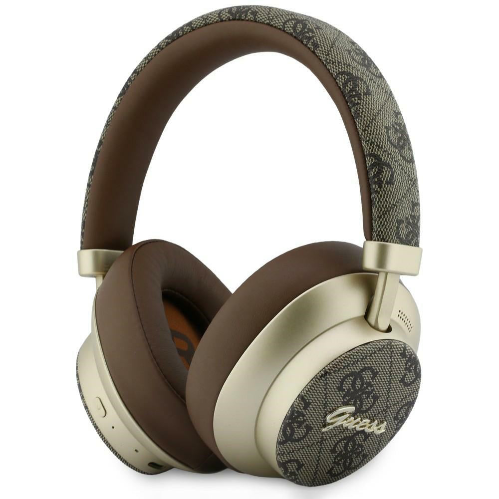 Casti Over-ear, BT, ENC - Guess 4G Gold Script Metal (GUBHP83P4CSCMW) - Brown