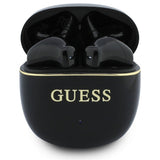 Casti Half-in-ear, BT, TWS - Guess Glossy Gold Line Classic (GUTWSG3HGECK) - Black
