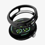 Husa smartwatch Spigen compatibil cu Google Pixel Watch 4 45mm, Negru