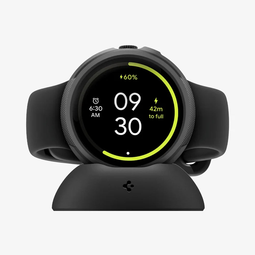 Husa smartwatch Spigen compatibil cu Google Pixel Watch 4 45mm, Negru