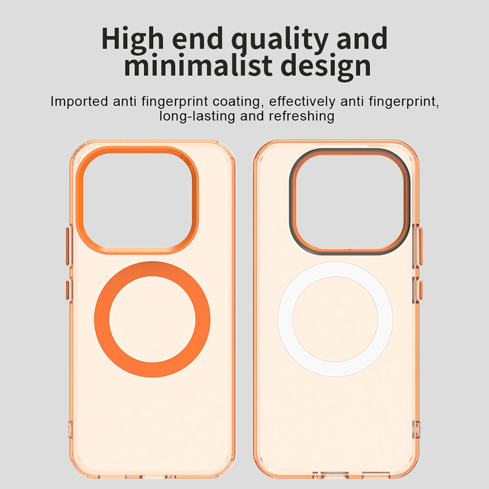 Husa de protectie Techsuit CandyCase MagSafe compatibil cu Xiaomi 17T, Portocaliu