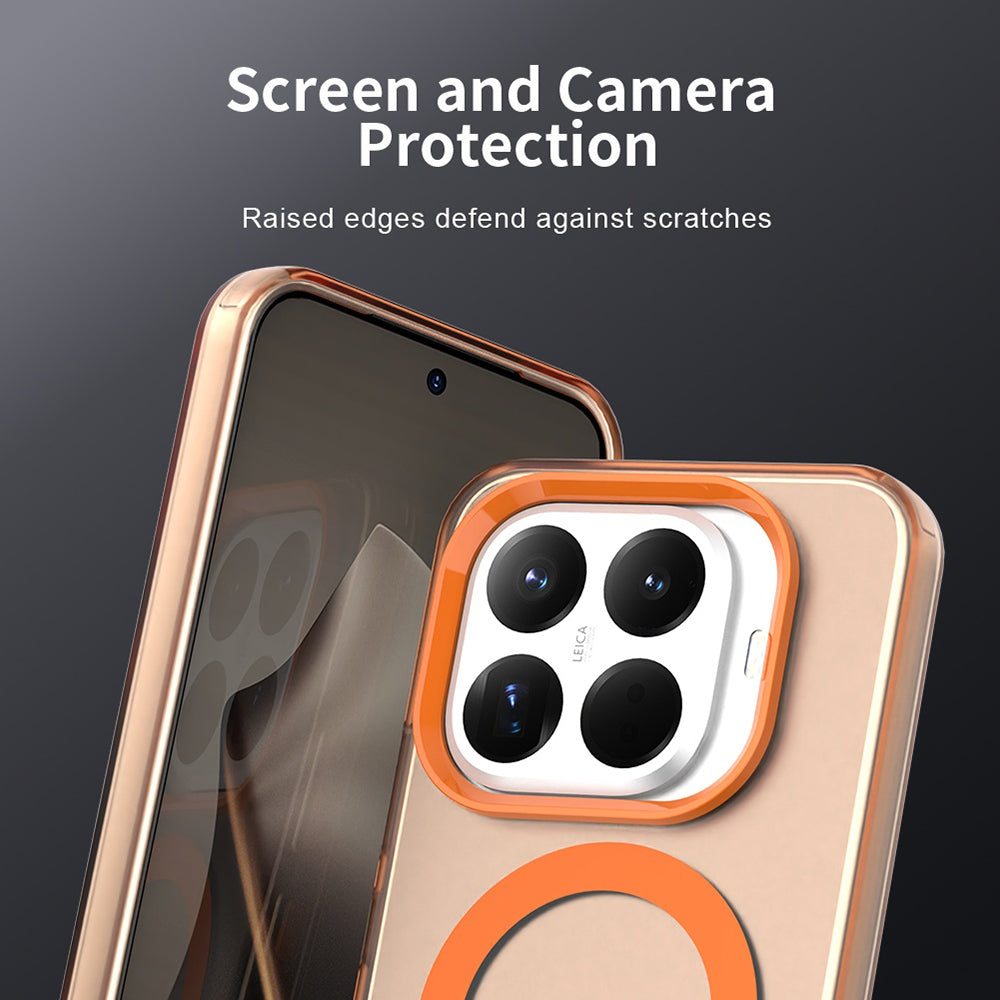 Husa de protectie Techsuit CandyCase MagSafe compatibil cu Xiaomi 17T, Portocaliu