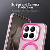 Husa de protectie Techsuit CandyCase MagSafe compatibil cu Xiaomi 17T, Roz