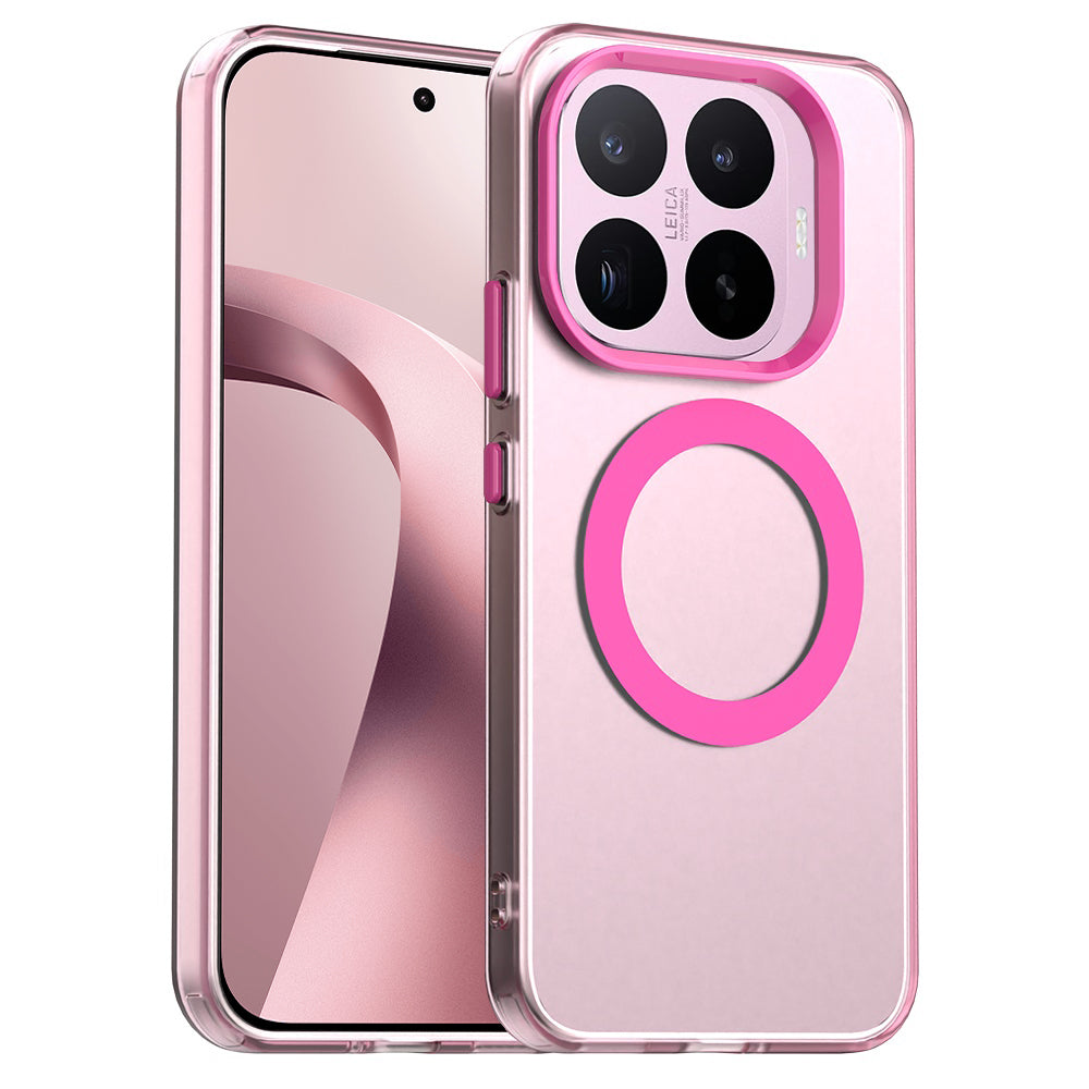 Husa de protectie Techsuit CandyCase MagSafe compatibil cu Xiaomi 17T, Roz