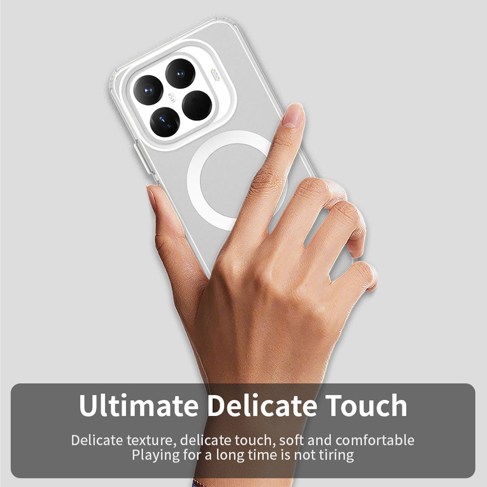 Husa de protectie Techsuit CandyCase MagSafe compatibil cu Xiaomi 17T, Alb