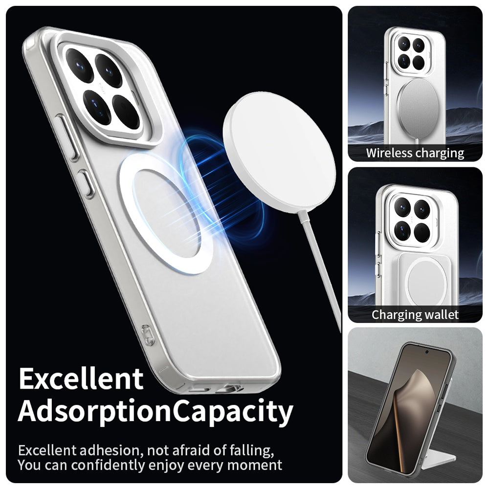 Husa de protectie Techsuit CandyCase MagSafe compatibil cu Xiaomi 17T, Alb