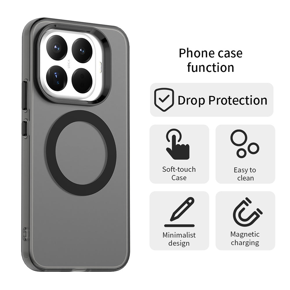 Husa de protectie Techsuit CandyCase MagSafe compatibil cu Xiaomi 17T, Negru