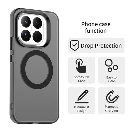 Husa de protectie Techsuit CandyCase MagSafe compatibil cu Xiaomi 17T, Negru