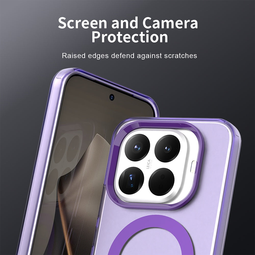 Husa de protectie Techsuit CandyCase MagSafe compatibil cu Xiaomi 17T Pro, Mov