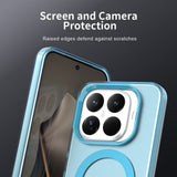 Husa de protectie Techsuit CandyCase MagSafe compatibil cu Xiaomi 17T Pro, Albastru