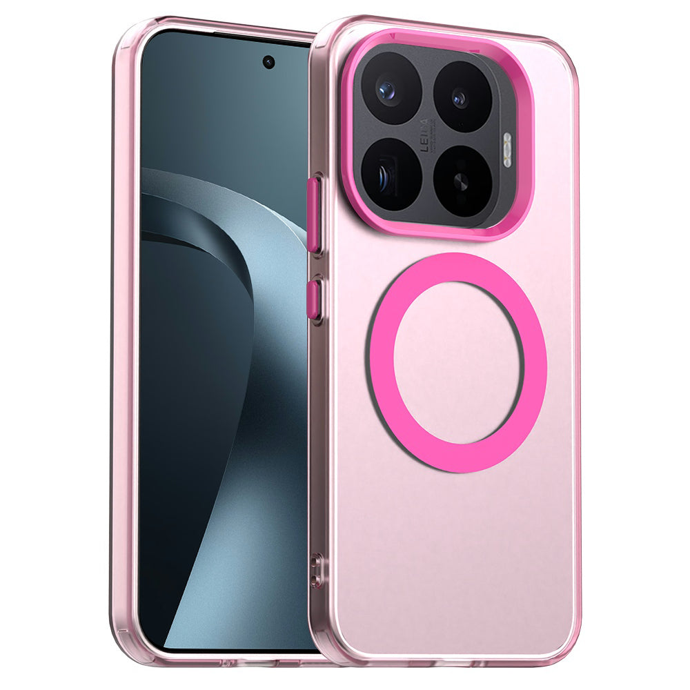 Husa de protectie Techsuit CandyCase MagSafe compatibil cu Xiaomi 17T Pro, Roz