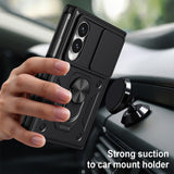 Husa de protectie Techsuit CamShield Series compatibil cu Samsung Galaxy Z Fold8, Negru