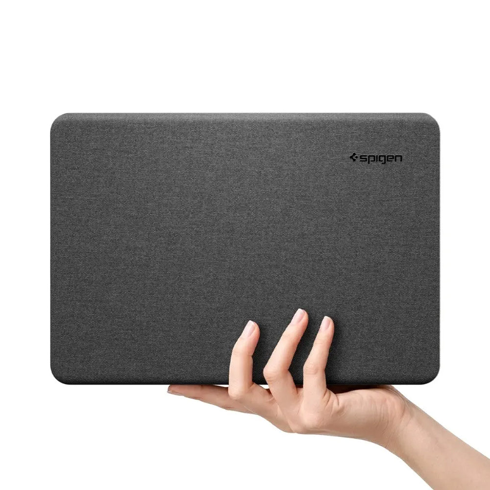Husa laptop Spigen Urban Fit (ACS11541), MacBook Neo 13", Nailon, Negru