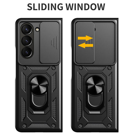 Husa de protectie Techsuit CamShield Series compatibil cu Samsung Galaxy Z Fold7 / Z Fold8 Ultra, Albastru