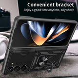 Husa de protectie Techsuit CamShield Series compatibil cu Samsung Galaxy Z Fold7 / Z Fold8 Ultra, Albastru