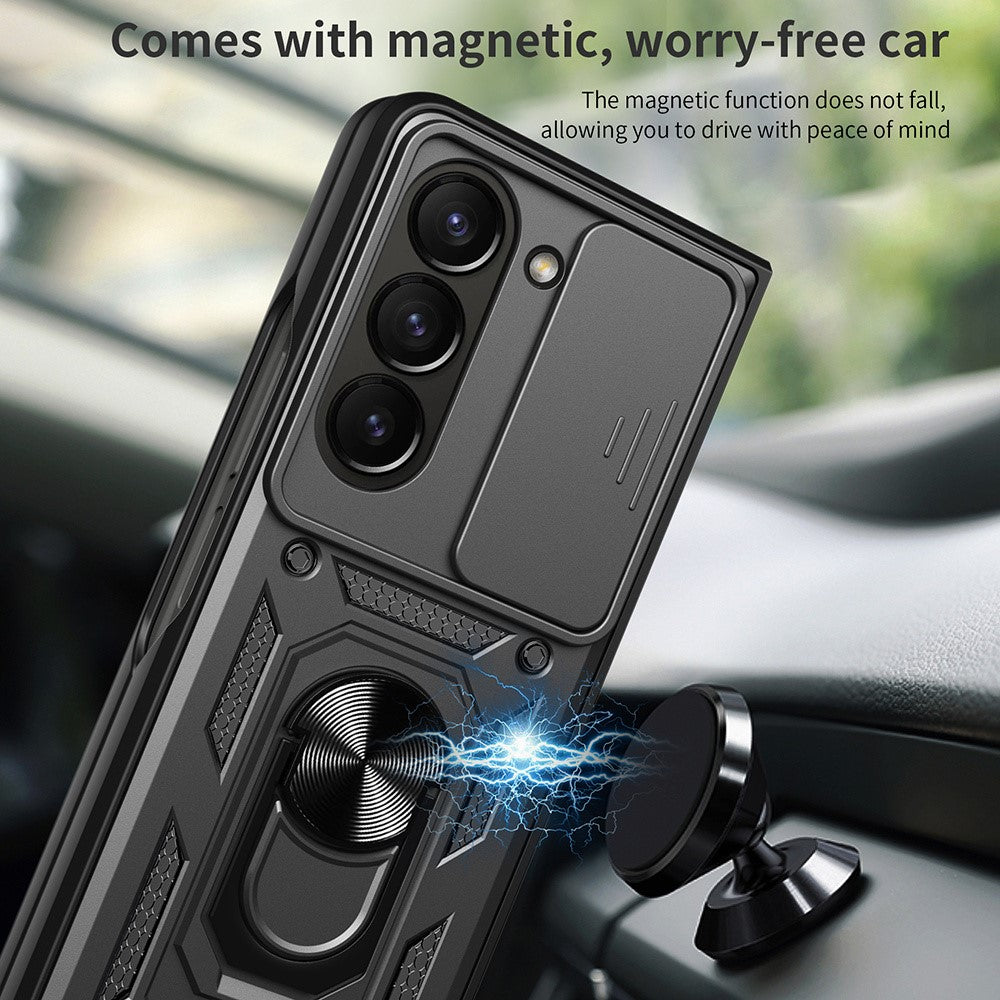 Husa de protectie Techsuit CamShield Series compatibil cu Samsung Galaxy Z Fold7 / Z Fold8 Ultra, Roz
