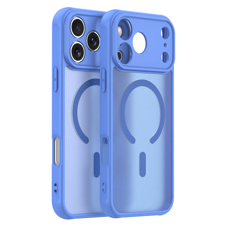 Husa de protectie Techsuit HaloFrost II MagSafe compatibil cu iPhone 18 Pro Max / iPhone 17 Pro Max, Albastru