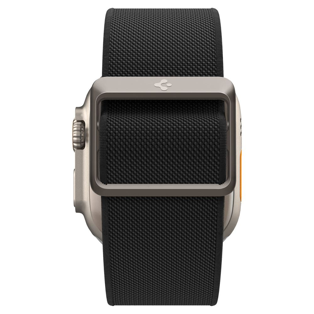 Accesoriu smartwatch Spigen Fit Lite Ultra (AMP05983) compatibil cu Apple Watch 1/2/3/4/5/6/7/8/9/10/SE/SE 2/Ultra/Ultra 2/Ultra 3 (42/44/45/46/49mm), Negru