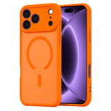 Husa de protectie Techsuit HaloFrost II MagSafe compatibil cu iPhone 18 Pro / iPhone 17 Pro, Portocaliu