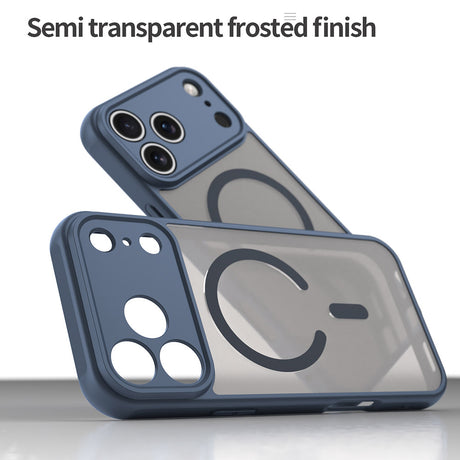 Husa de protectie Techsuit HaloFrost II MagSafe compatibil cu iPhone 18 Pro / iPhone 17 Pro, Albastru