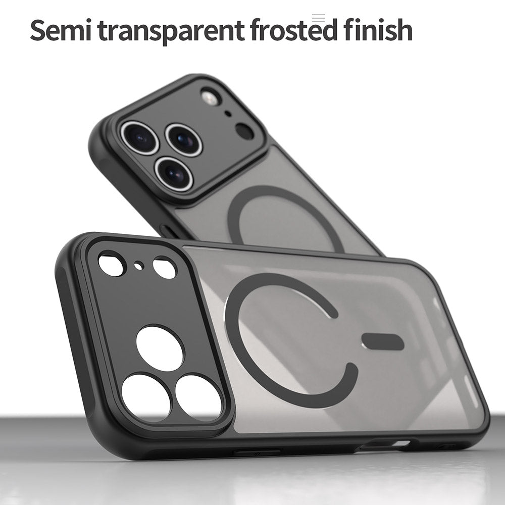 Husa de protectie Techsuit HaloFrost II MagSafe compatibil cu iPhone 18 Pro / iPhone 17 Pro, Negru