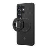 Suport Inel Spigen O-Mag OM106 (AMP09334), Magnet Puternic, Rotație 360°, Negru