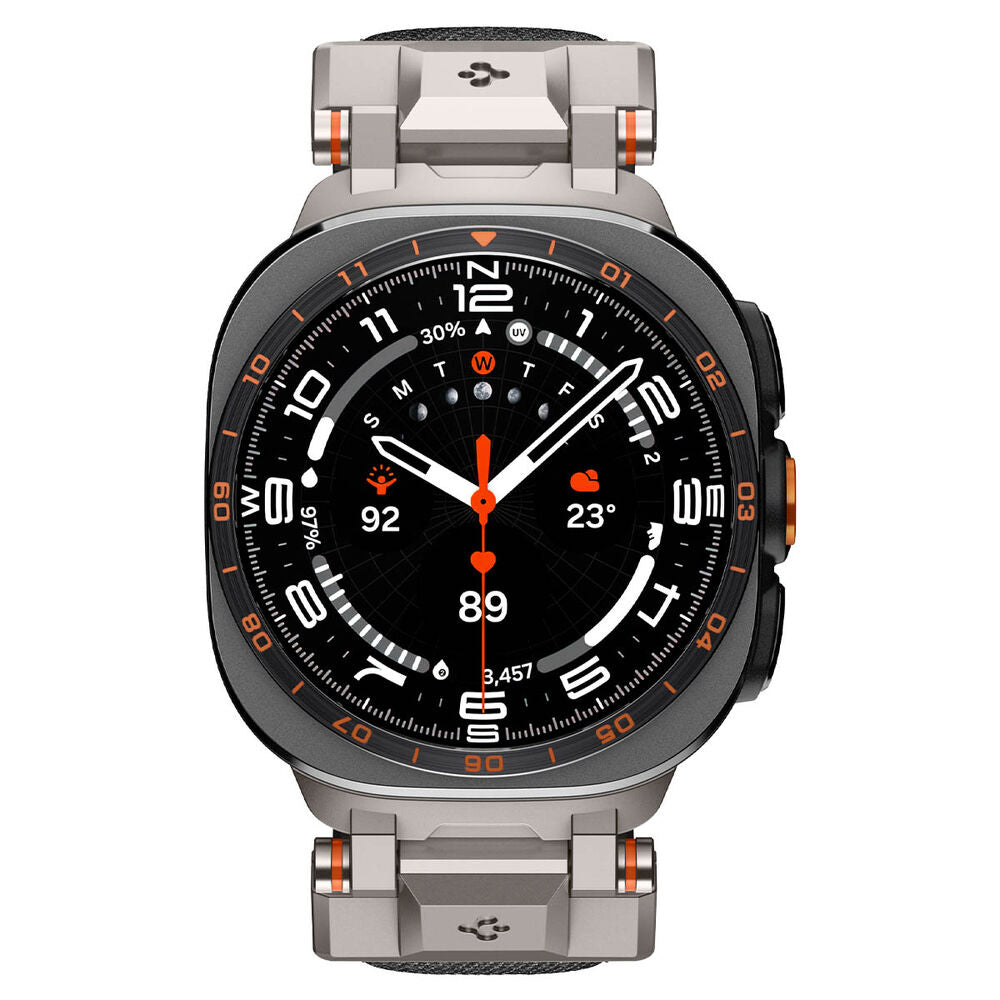 Curea smartwatch Spigen DuraPro Armor compatibil cu Samsung Galaxy Watch Ultra 2 / Watch Ultra 47mm, Negru