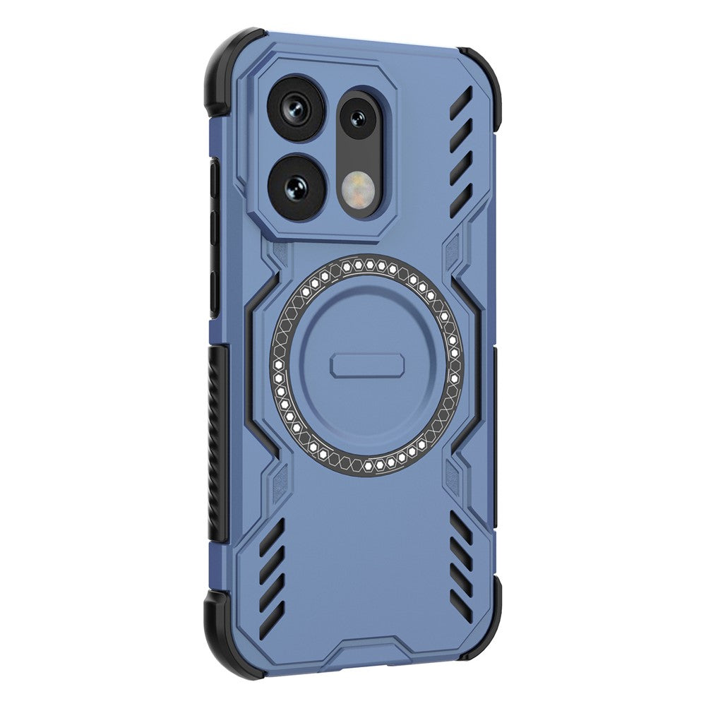 Husa de protectie Techsuit ArmorMag compatibil cu Oppo Reno16 / Reno16 Pro, Albastru