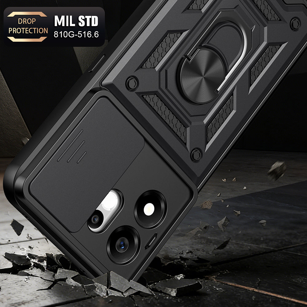 Husa de protectie Techsuit CamShield Series compatibil cu Honor 600 Smart, Auriu