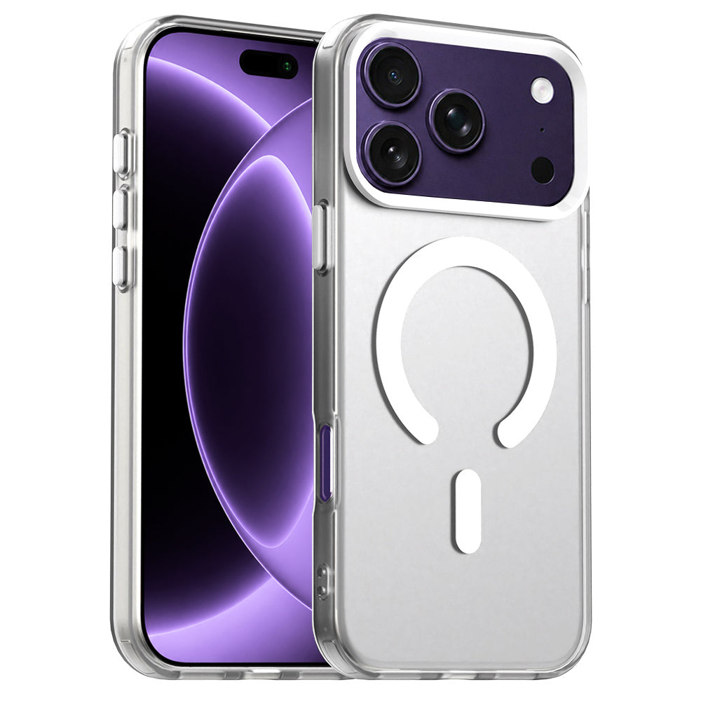 Husa de protectie Techsuit CandyCase MagSafe compatibil cu iPhone 18 Pro / iPhone 17 Pro, Alb