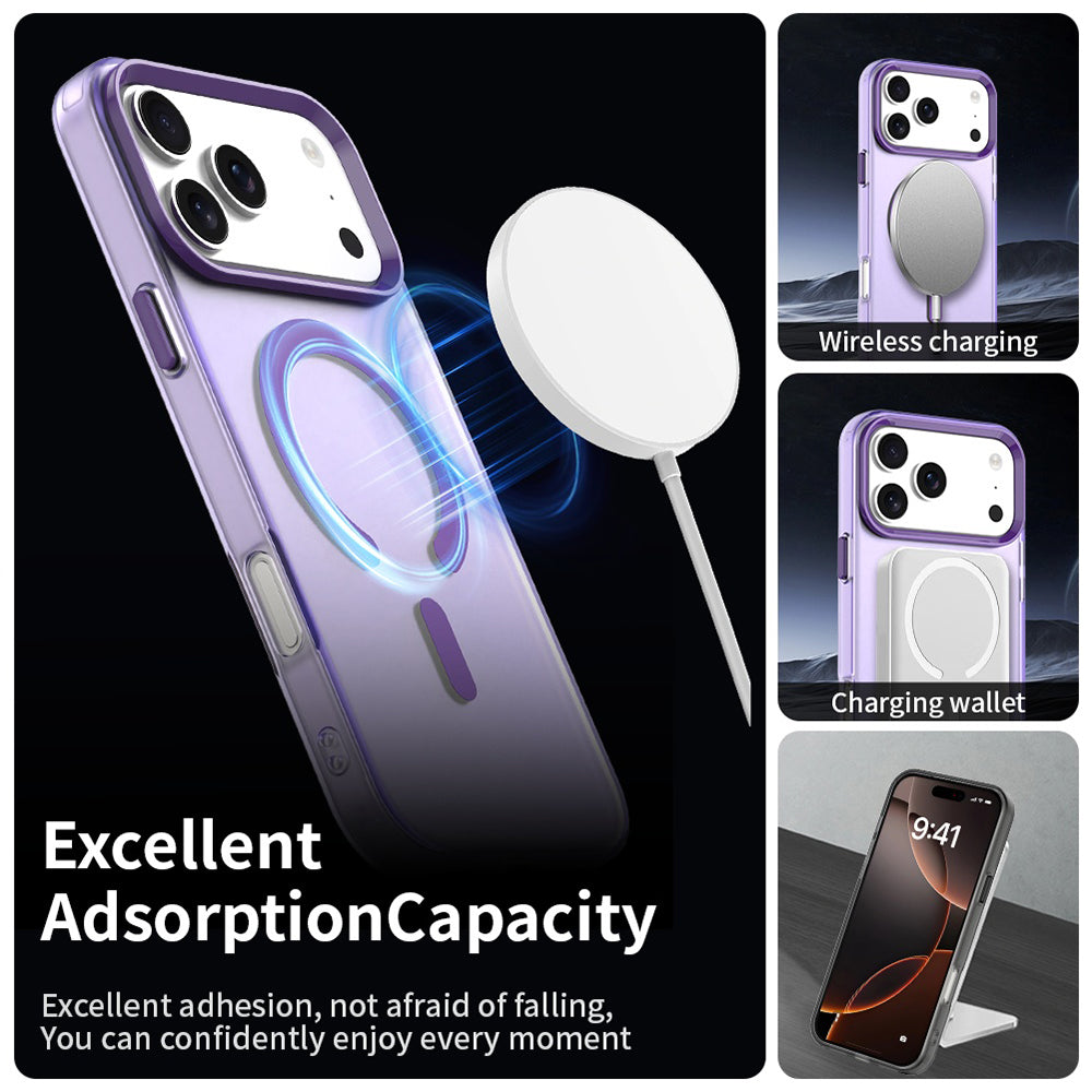 Husa de protectie Techsuit CandyCase MagSafe compatibil cu iPhone 18 Pro Max / iPhone 17 Pro Max, Mov