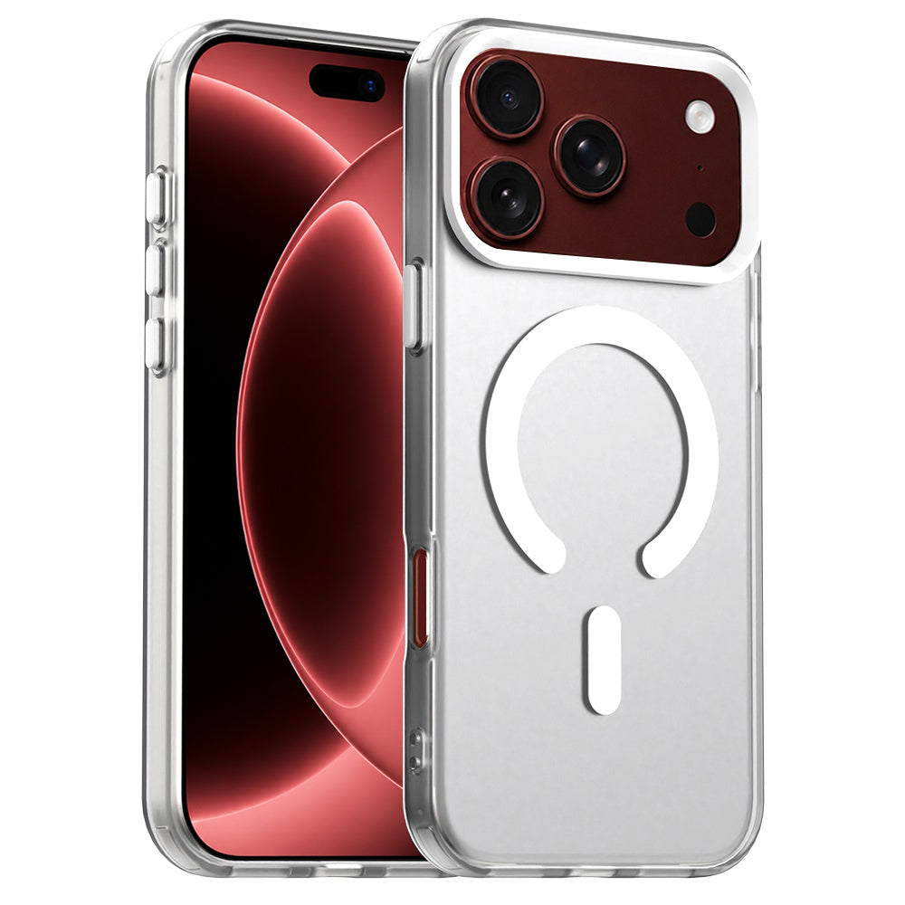 Husa de protectie Techsuit CandyCase MagSafe compatibil cu iPhone 18 Pro Max / iPhone 17 Pro Max, Alb