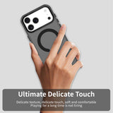 Husa de protectie Techsuit CandyCase MagSafe compatibil cu iPhone 18 Pro Max / iPhone 17 Pro Max, Negru