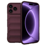 Husa de protectie Techsuit Magic Shield compatibil cu iPhone 18 Pro / iPhone 17 Pro, Bordeaux